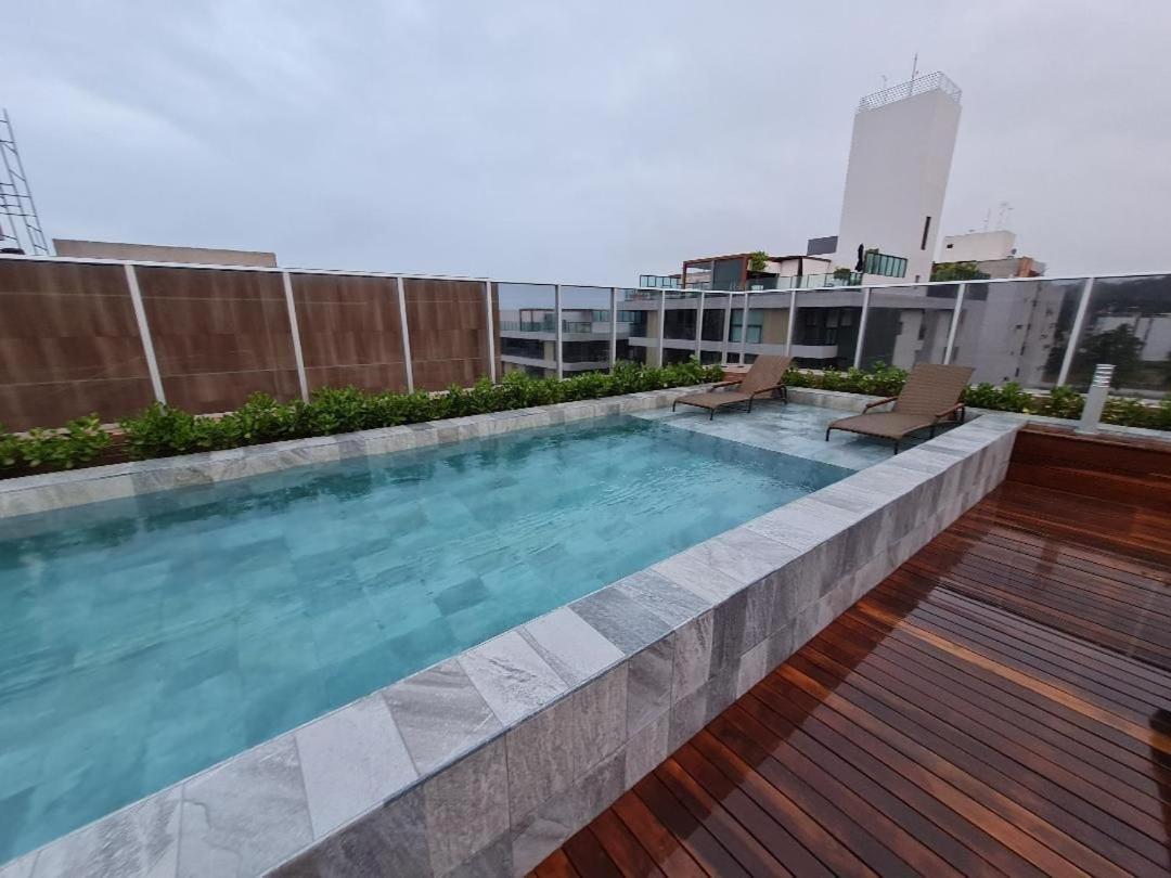 Апартаменты Fantastico Flat No Vivendas Do Mar Жуан-Песоа Экстерьер фото